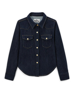 Chemise DALIA DENIM 3D DARK BLUE Labdip
