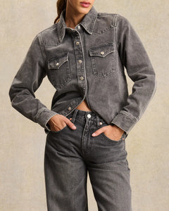 Chemise DALIA DENIM LIGHT GREY Labdip