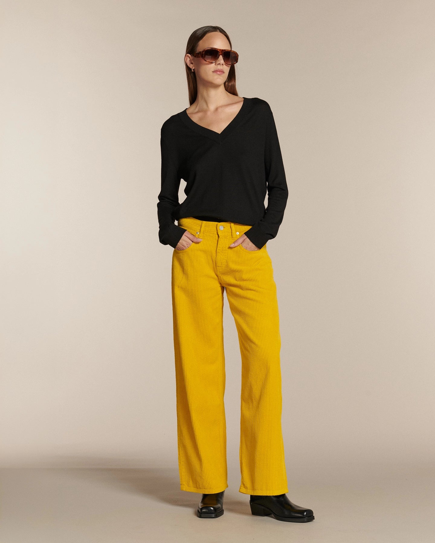 RIVER CORDUROY DYE GRUNGE GOLD