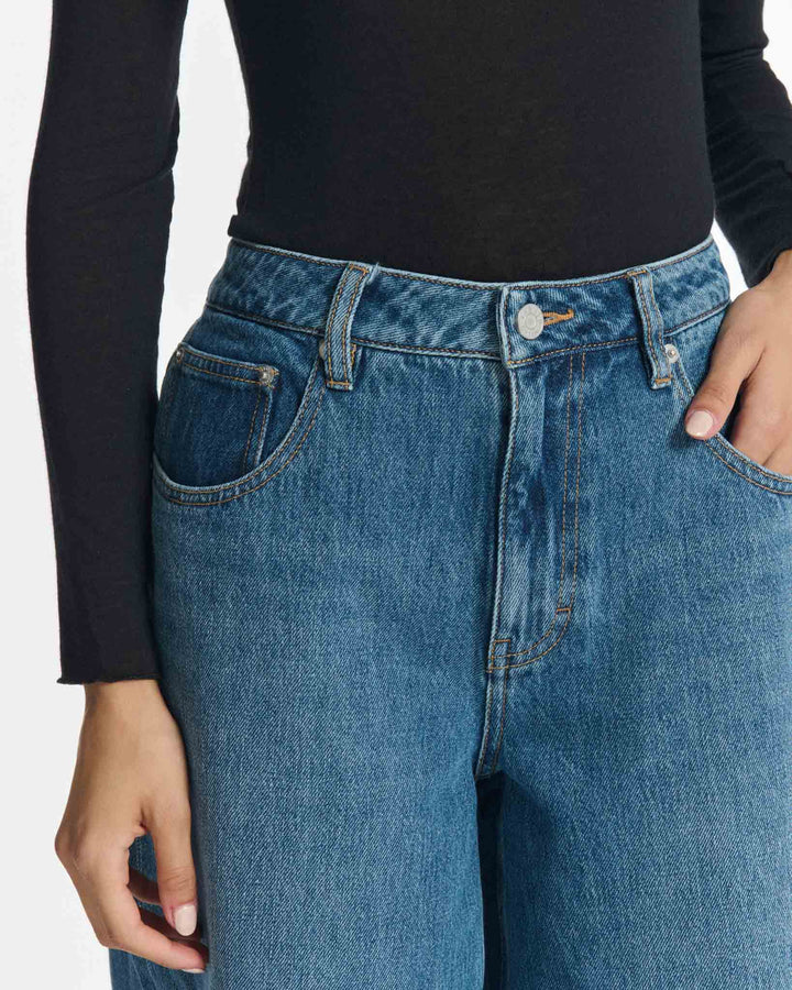 Jeans YORK DENIM IN 30 MID BLUE Labdip