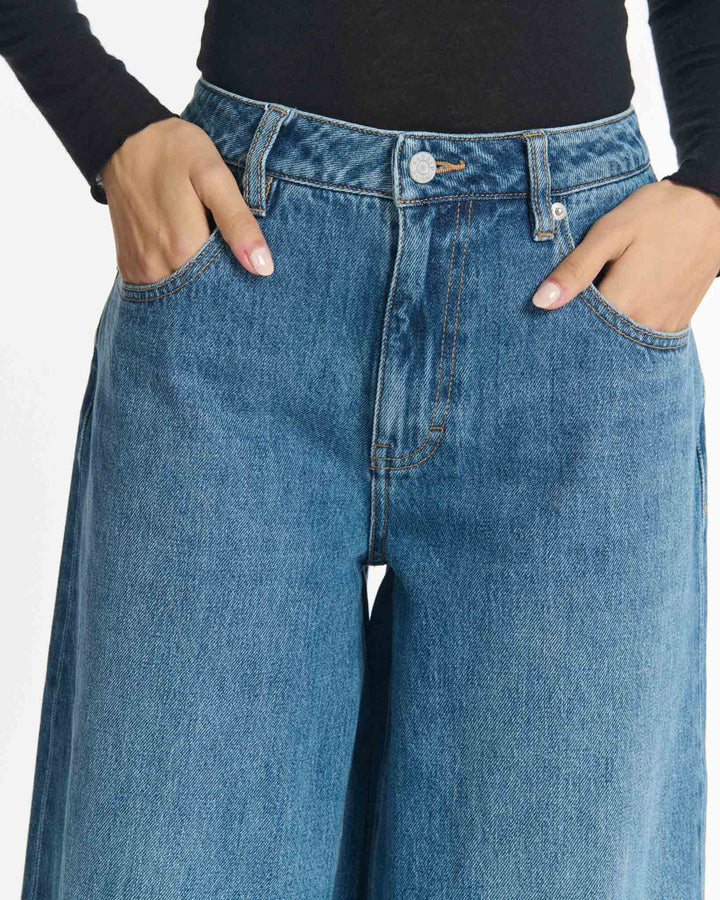 Jeans YORK DENIM IN 30 MID BLUE Labdip