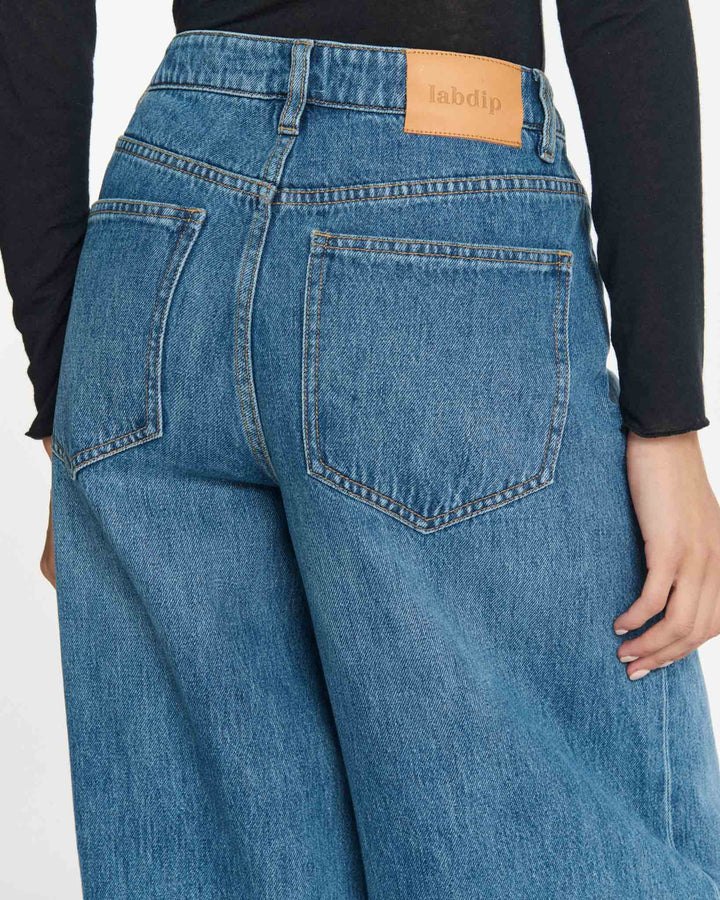 Jeans YORK DENIM IN 30 MID BLUE Labdip