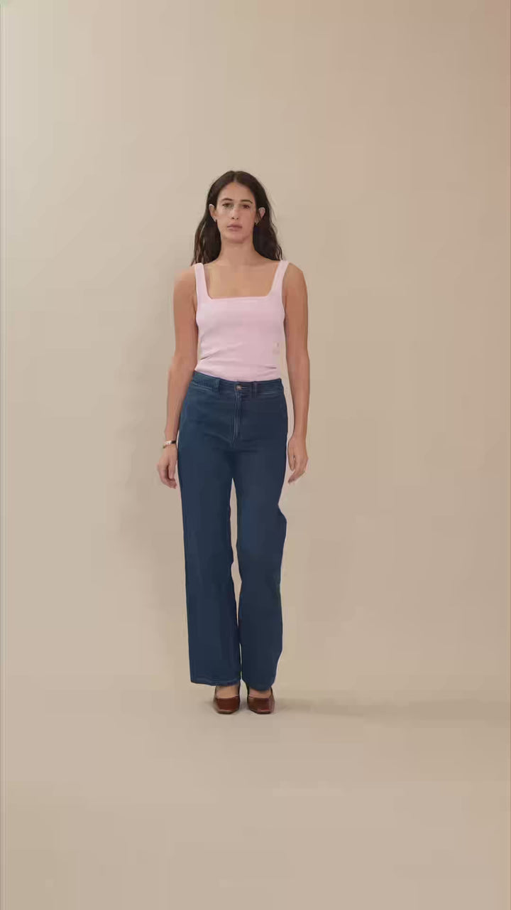 SWANN DENIM IN 50 MID BLUE